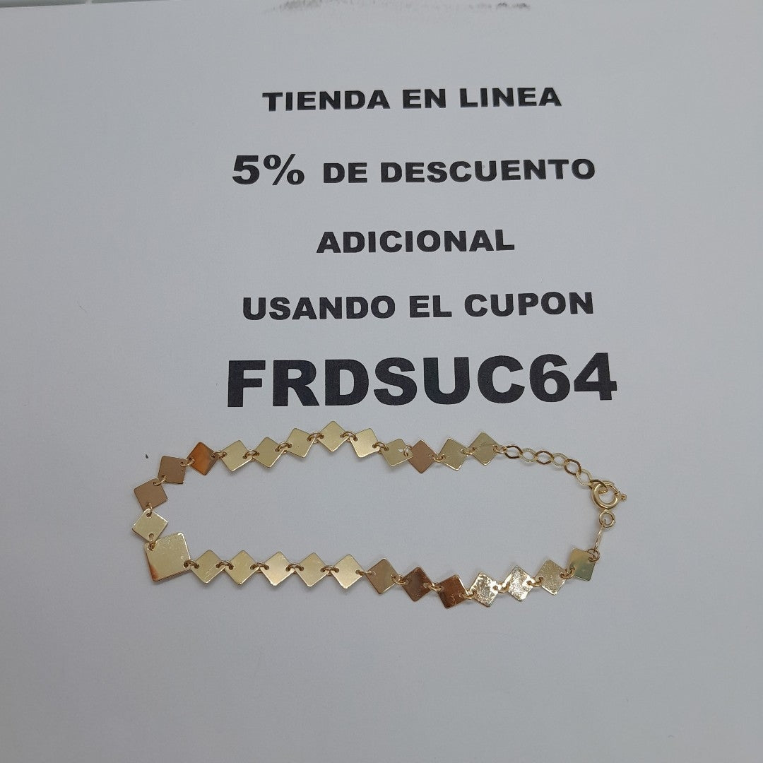 PULSERAS DAMA ORO 14K 2.5 (NUEVO)