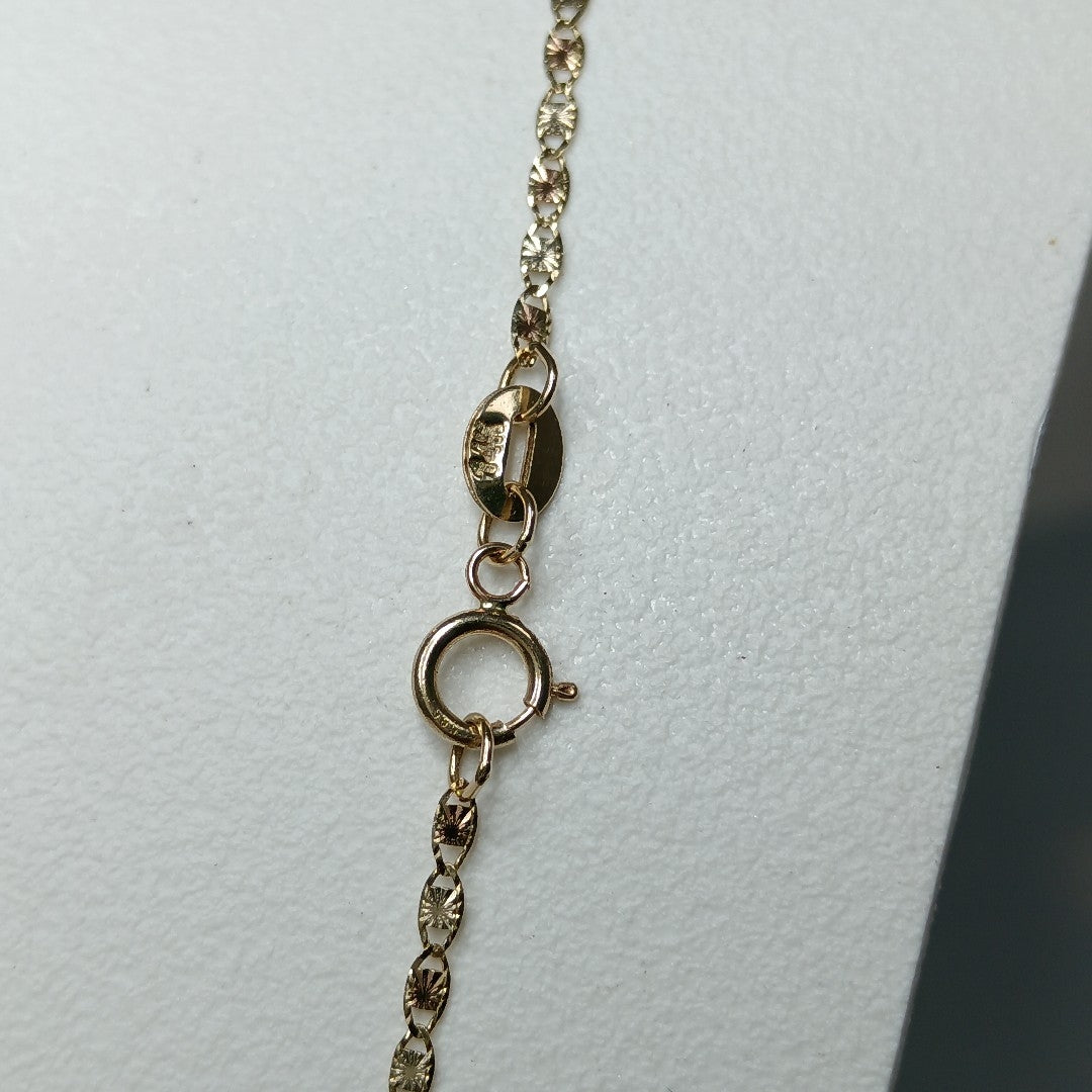 CADENA TEJIDO MARINERO 1.71GR 50 CM (NUEVO)