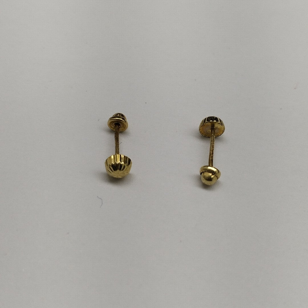 BROQUELES ORO 14K 1 (NUEVO)