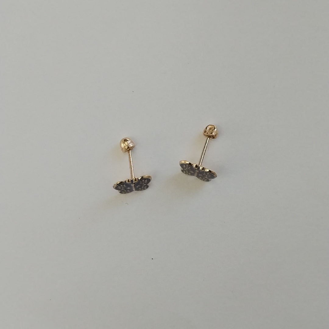 BROQUELES ORO 10K 1 (NUEVO)