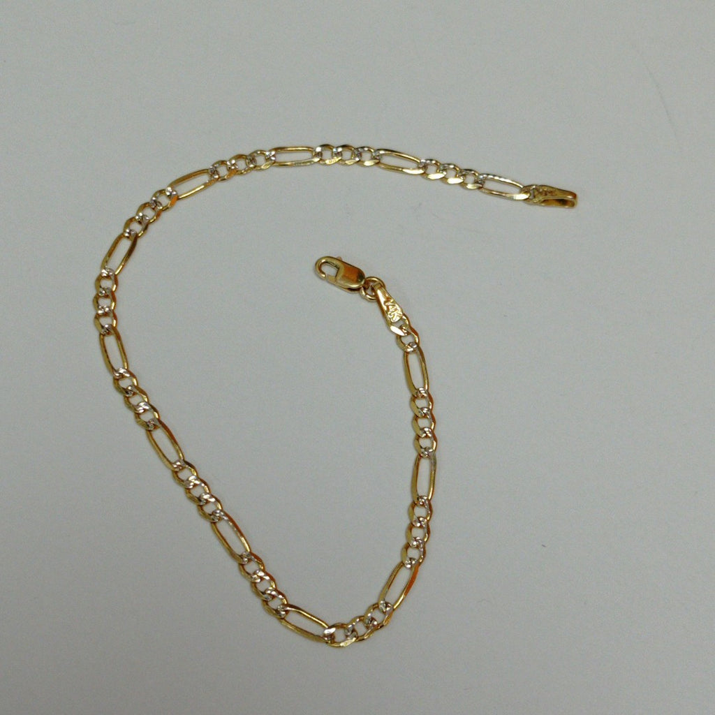 PULSERA 3 X 1 DIAMANTADA 3.1GR 18 CM (NUEVO)