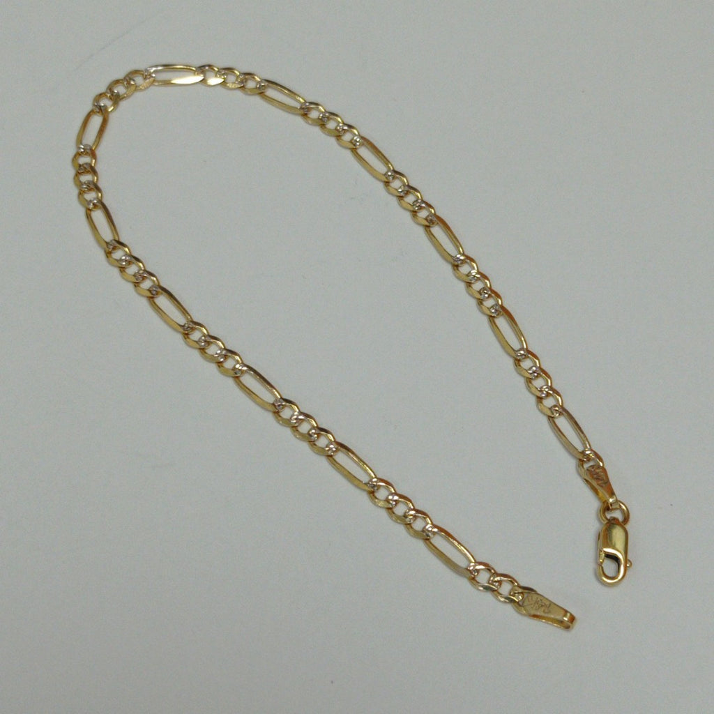 PULSERA 3 X 1 DIAMANTADA 3.1GR 18 CM (NUEVO)