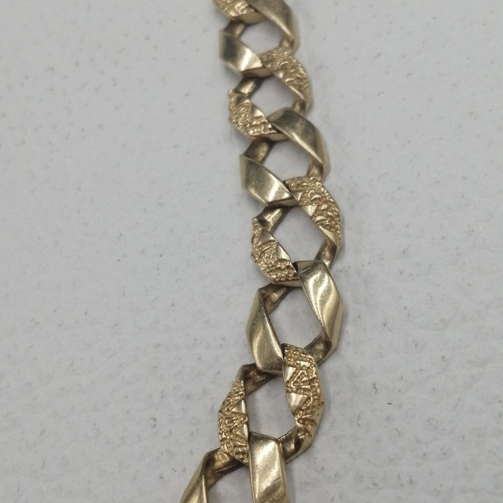 K1 35,10 GRMS 14 K ESPECIFICACIONES COMPLEMENTARIAS PULSERA ORO 14K TEJ ESLABON (SEMINUEVO)