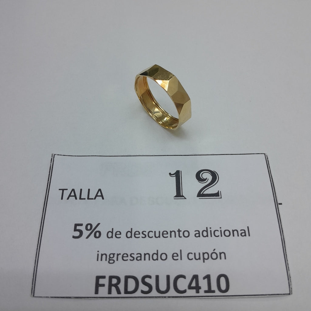 K1 2,40 GRMS 8 K ESPECIFICACIONES COMPLEMENTARIAS VENTA DE ARGOLLA FACETADA CON (SEMINUEVO)