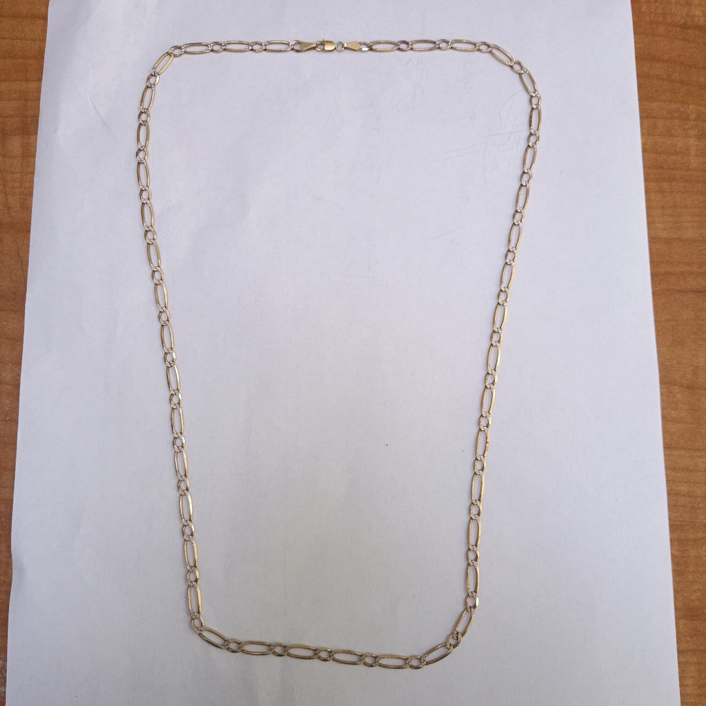 CADENA. ORO, RODIADO 14 K 11.4 GRMS (SEMINUEVO)