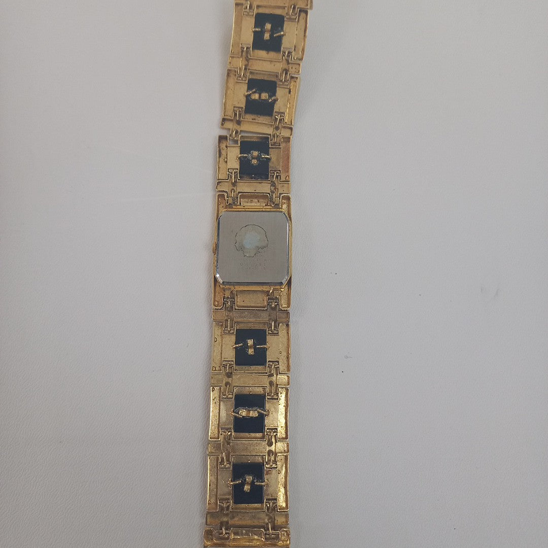RELOJ CAJA ACERO PULSO ORO. ORO. 14 K 69.3 GRMS (SEMINUEVO)