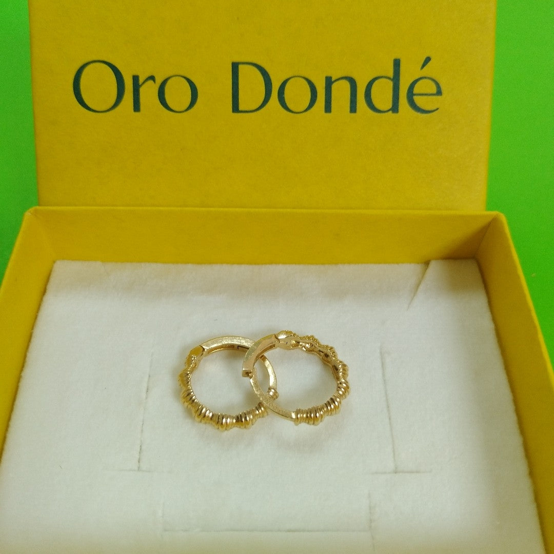 HUGGIES ORO 14K 2.8 (NUEVO)