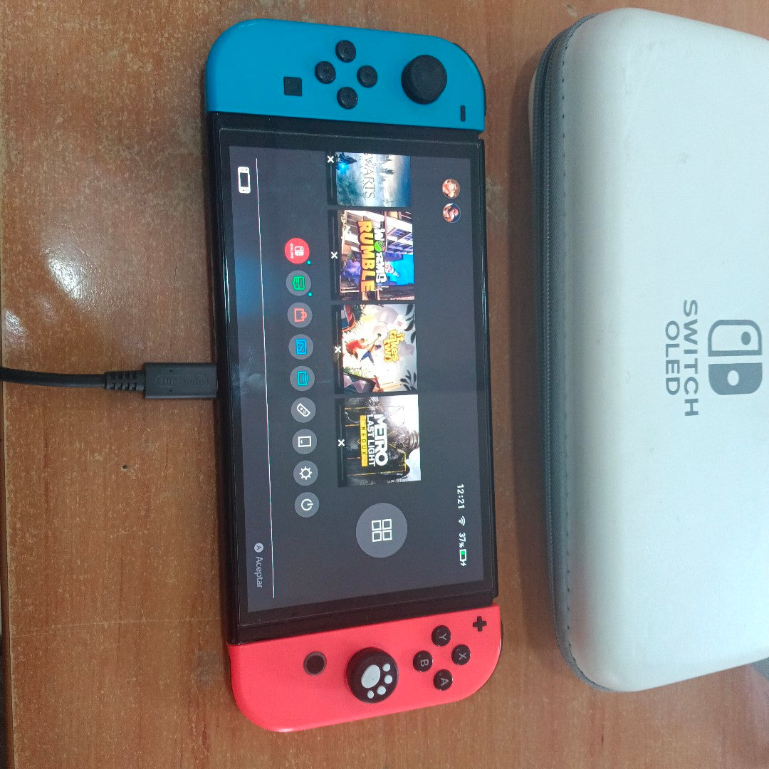 CONSOLA DE VIDEOJUEGO NINTENDO SWITCH OLED 64 GB (SEMINUEVO)