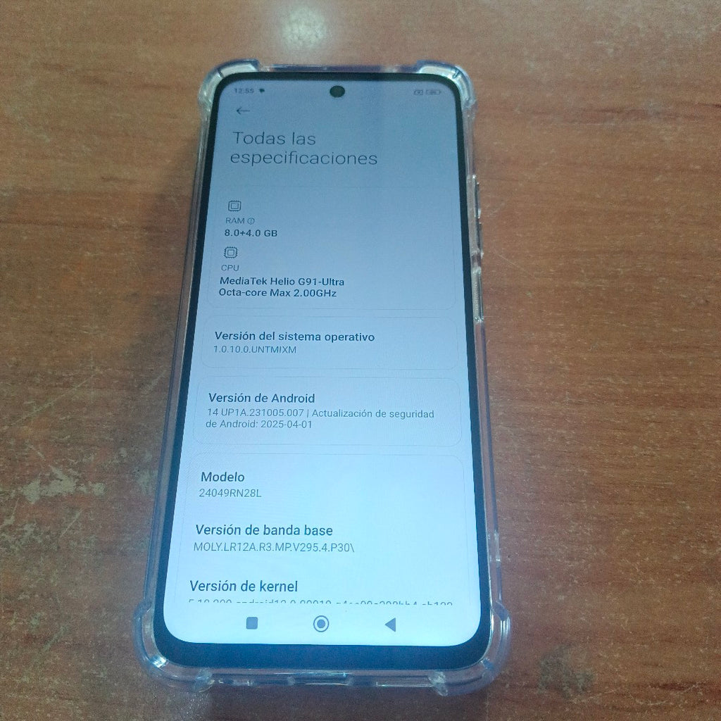 CELULAR XIAOMI REDMI 13 24049RN28L (2024) 256 GB 8 GB RAM (SEMINUEVO)