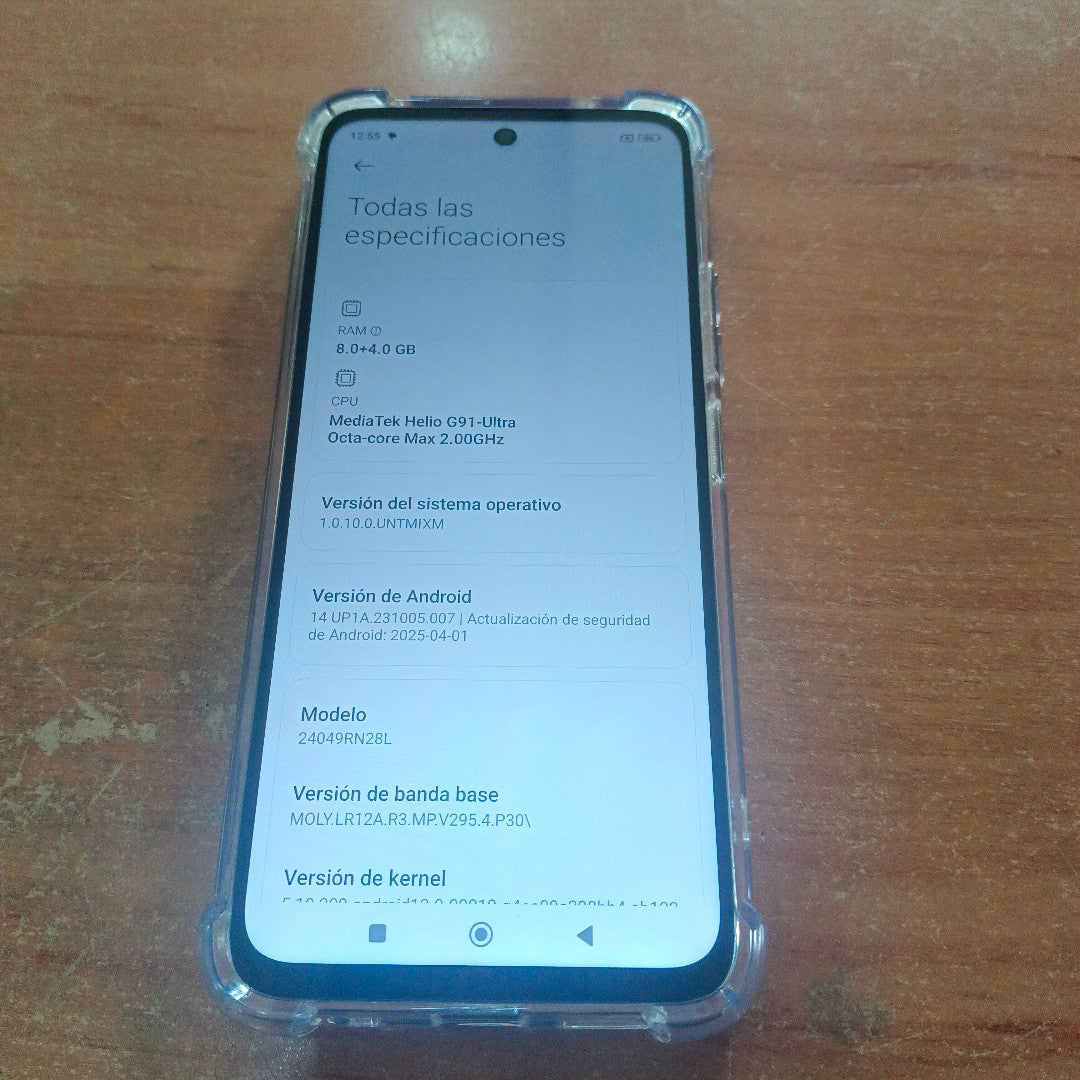 CELULAR XIAOMI REDMI 13 24049RN28L (2024) 256 GB 8 GB RAM (SEMINUEVO)