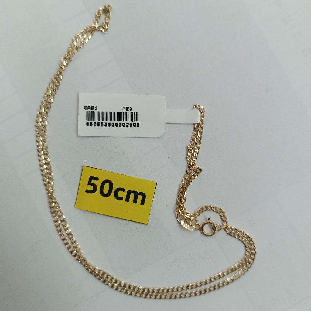 CADENA BARBADO 3.6GR 50 CM (NUEVO)