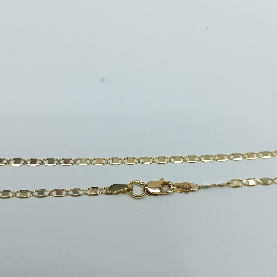 CADENA ESPECIAL MARINERA ESPEJO 3.61G 55 CM (NUEVO)