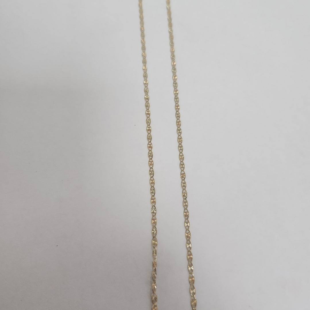 CADENA TEJIDO MARINERO 1.91GR 50 CM (NUEVO)