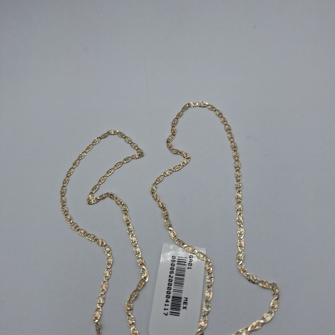 CADENA TEJIDO MARINERO 3.31GR 55 CM (NUEVO)