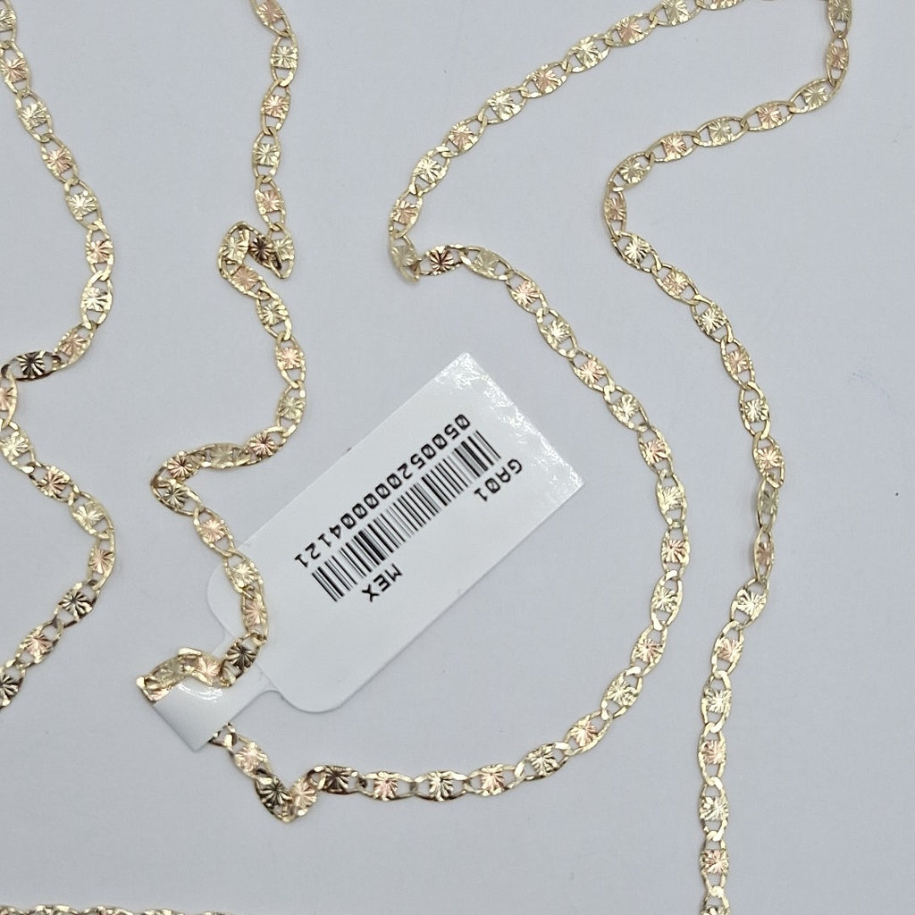 CADENA TEJIDO MARINERO 3.31GR 55 CM (NUEVO)