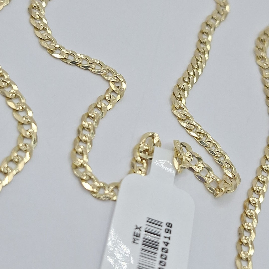 CADENA BARBADA DIAMANTADA 12.51GR 60 CM CM (NUEVO)