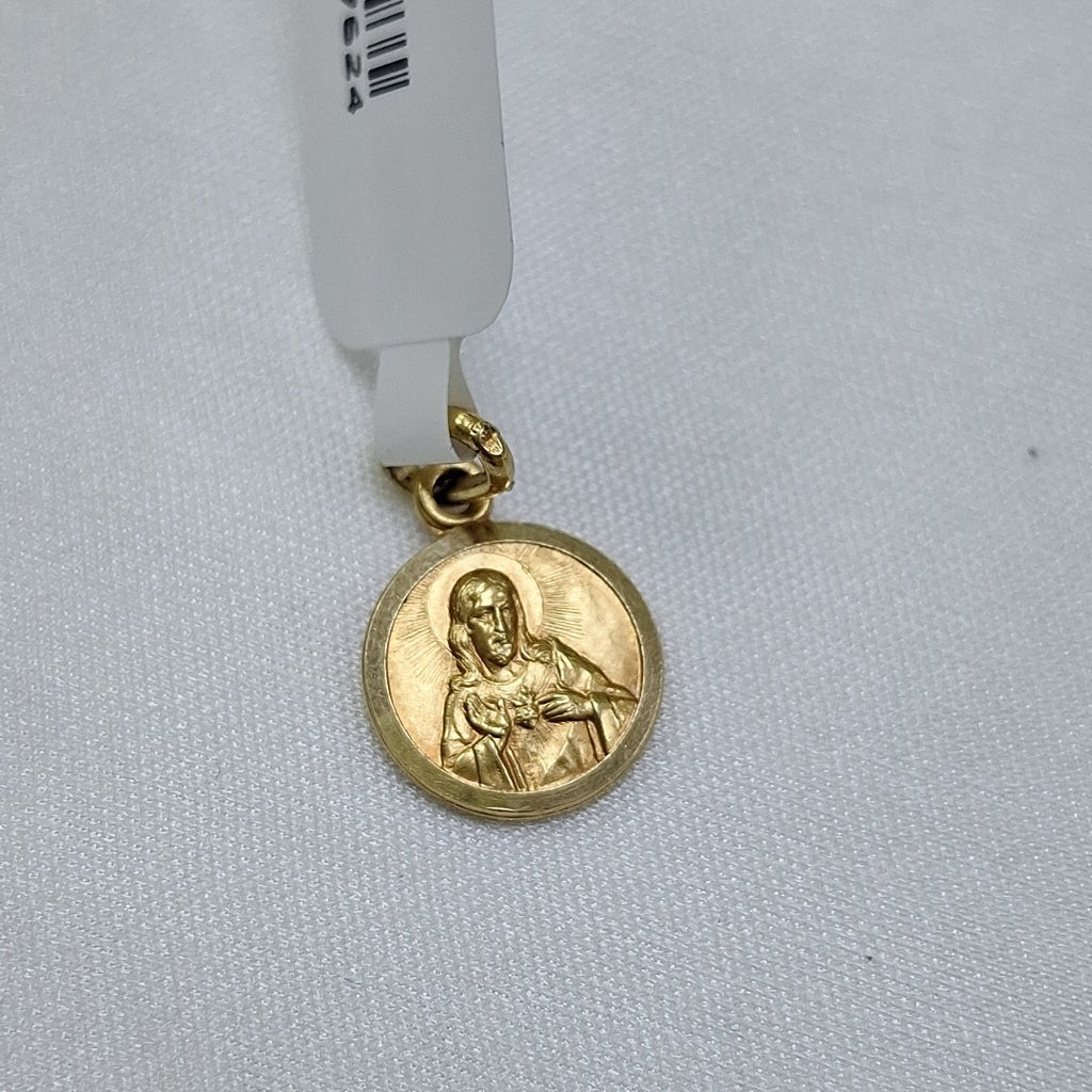 10287REL00000B955 FRD19 MEDALLA ESCAPULARIO ORO 14K 1.6GRS (NUEVO)