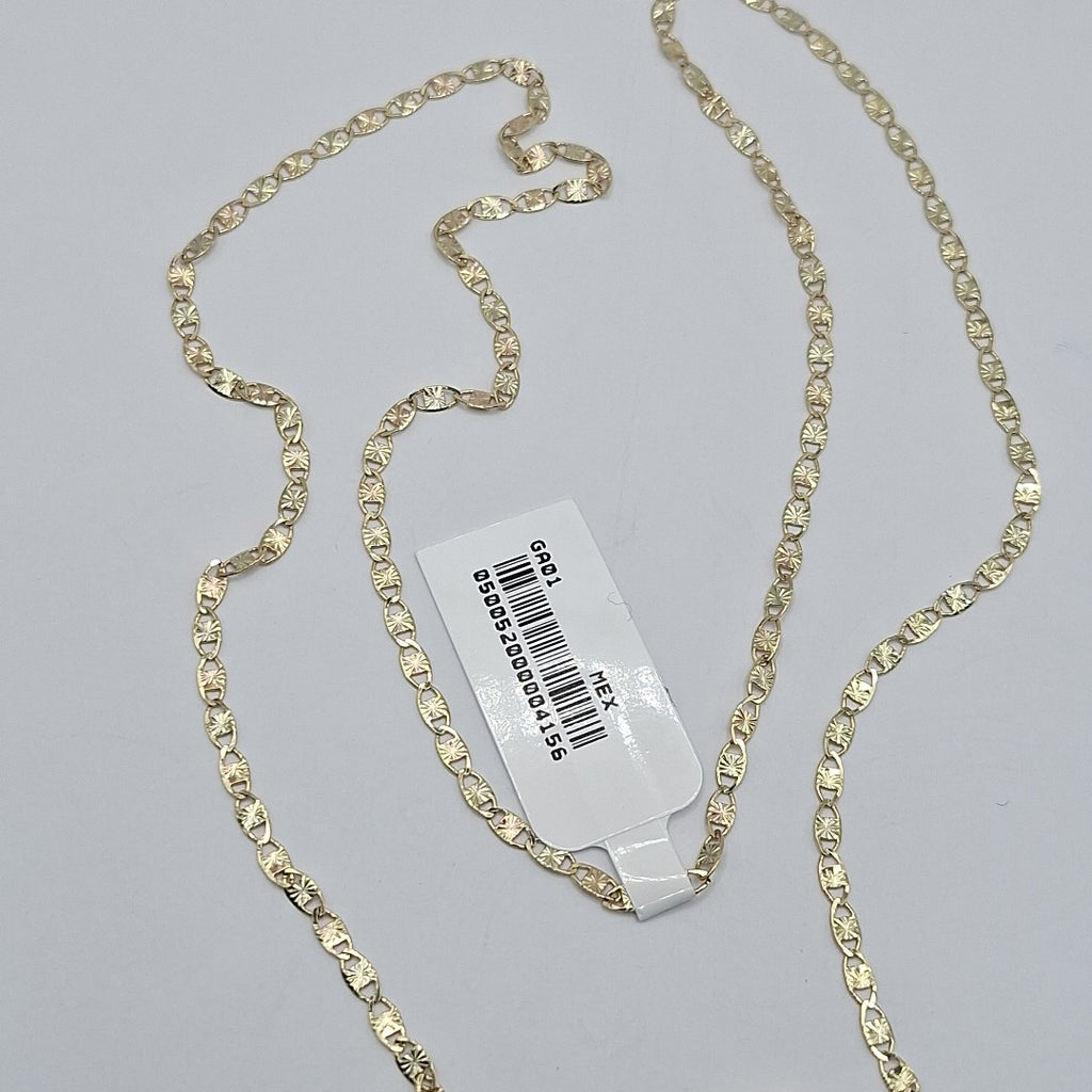 CADENA TEJIDO MARINERO 3.71GR 55 CM (NUEVO)