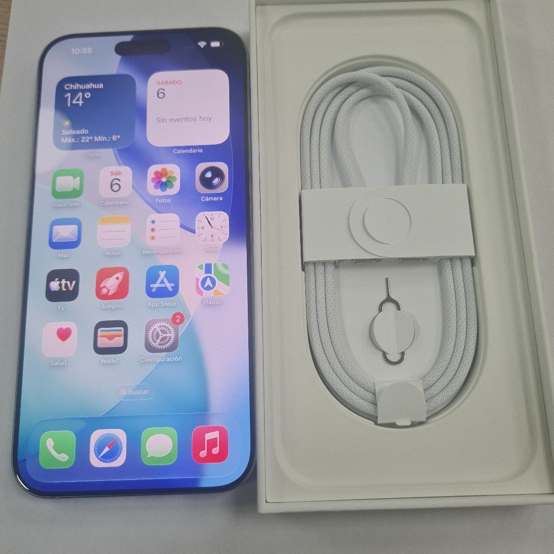 CELULAR APPLE IPHONE 16 PRO MAX A3295 (2024) 512 GB 8 GB RAM (SEMINUEVO)