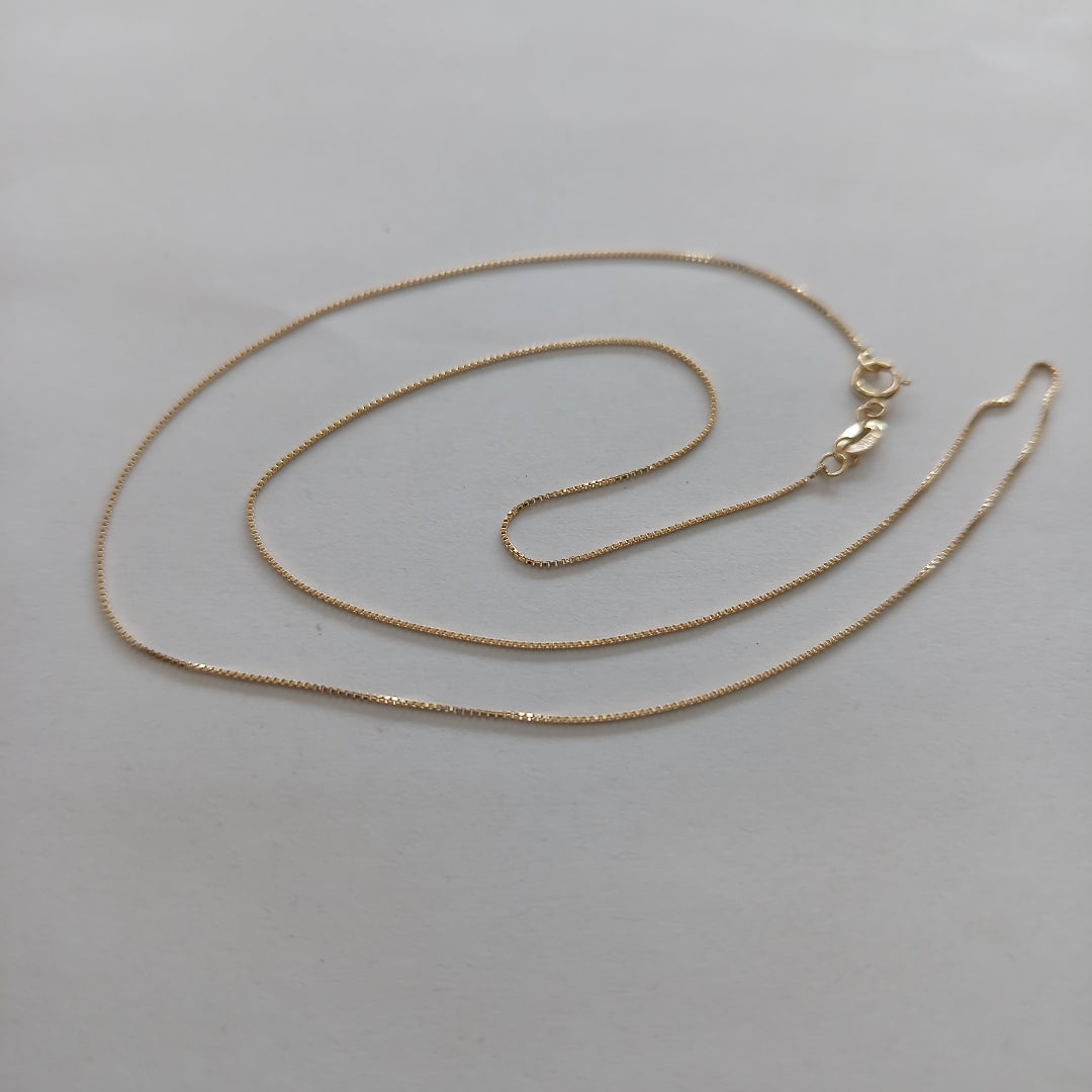 CADENA VENECIANA 1.61G 50 CM (NUEVO)