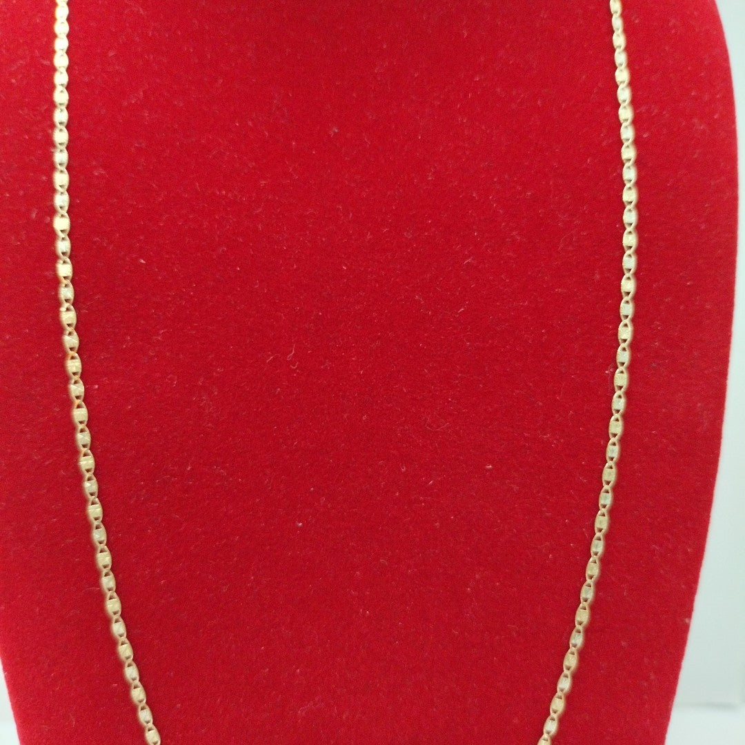 CADENA TEJIDO MARINERO 1.91GR 50 CM (NUEVO)