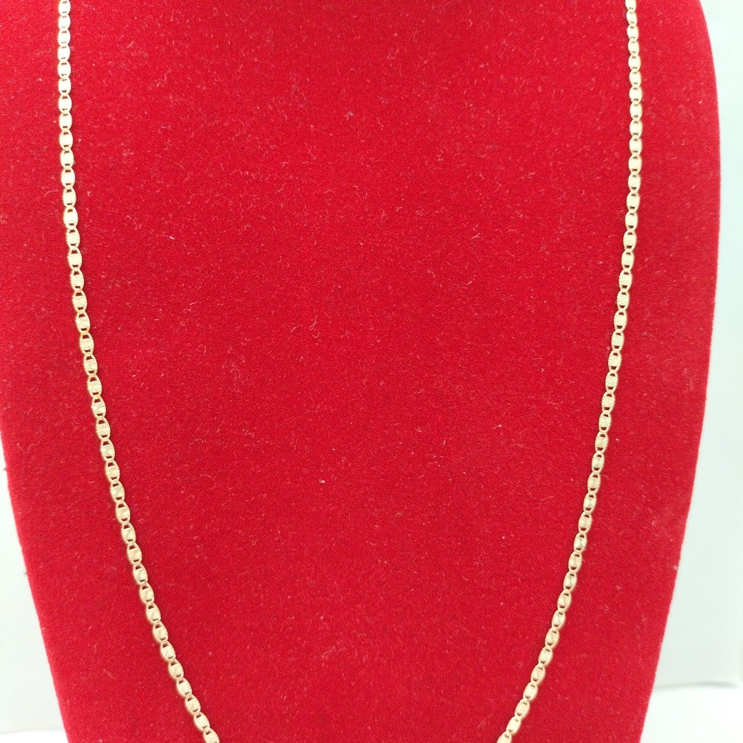 CADENA TEJIDO MARINERO 2.01GR 50 CM (NUEVO)