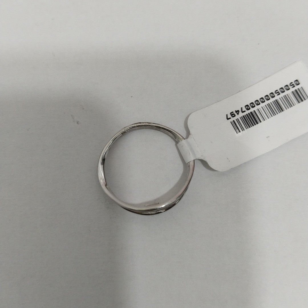 10245AND00070B1490 FRD6 ANILLO SEMI OVALADO OPACADO O/B ORO 14K 1.9GRS (NUEVO)