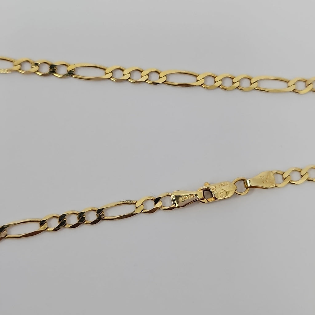 CADENAS CARTIER 3 1 AMARILLA ORO 14K 7.6 (NUEVO)