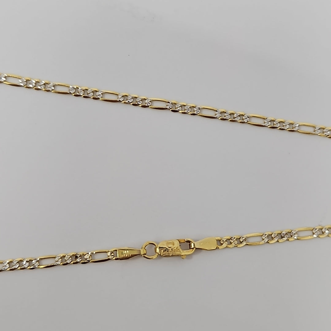CADENAS CARTIER 3 1 DIAMANTADA ORO 14K 4.6 (NUEVO)