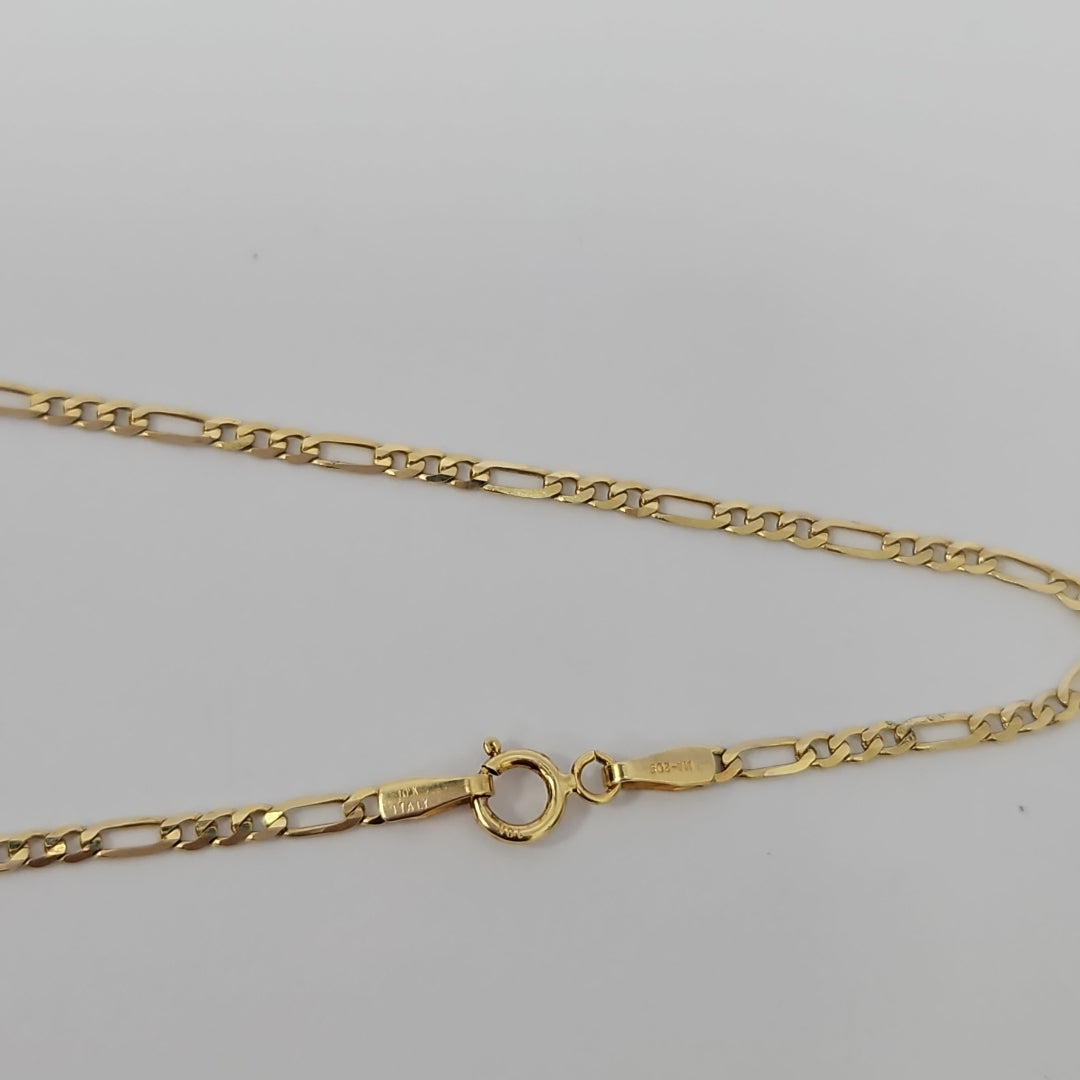 CADENAS CARTIER 3 1 AMARILLA ORO 10K 2.9 (NUEVO)