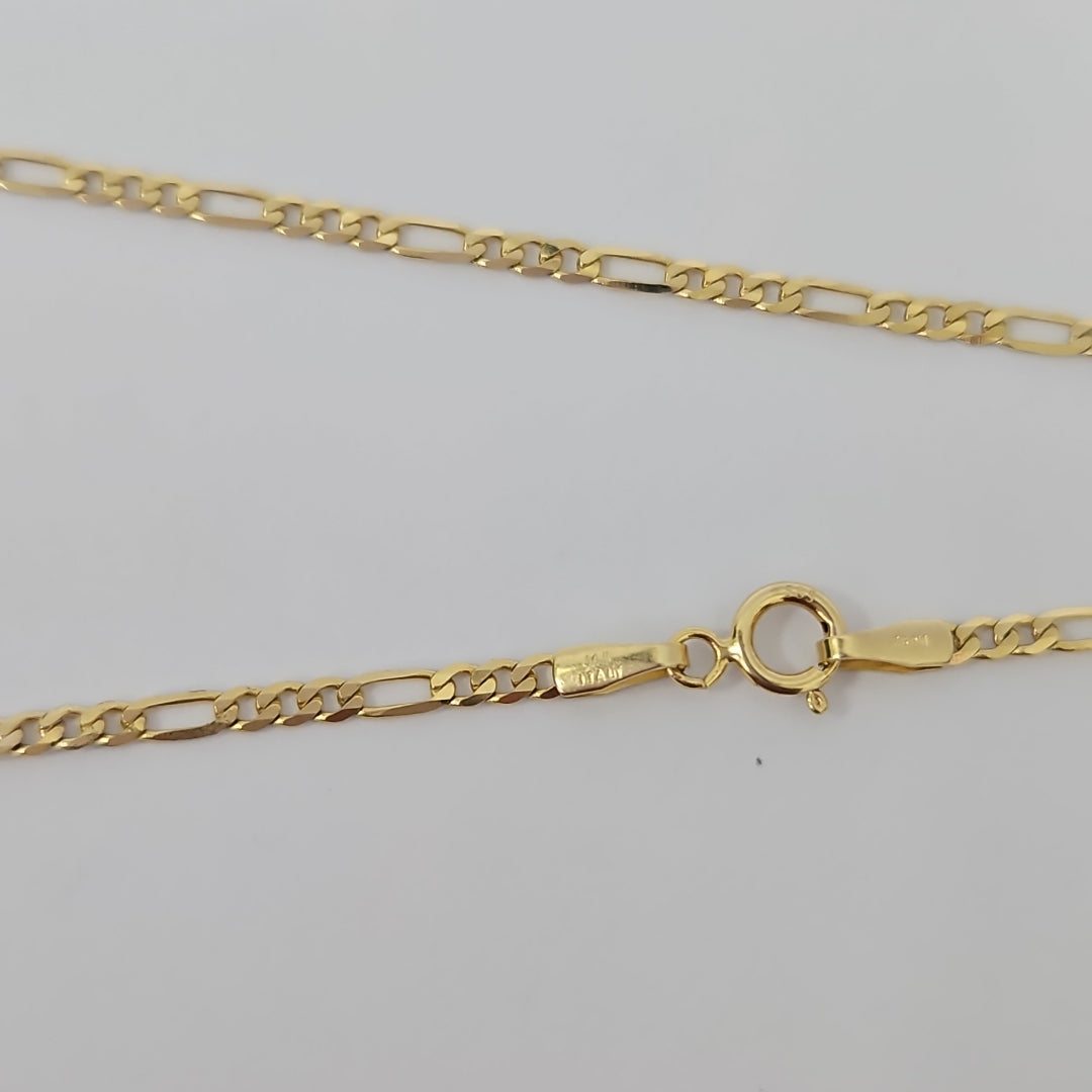 CADENAS CARTIER 3 1 AMARILLA ORO 14K 3.4 (NUEVO)