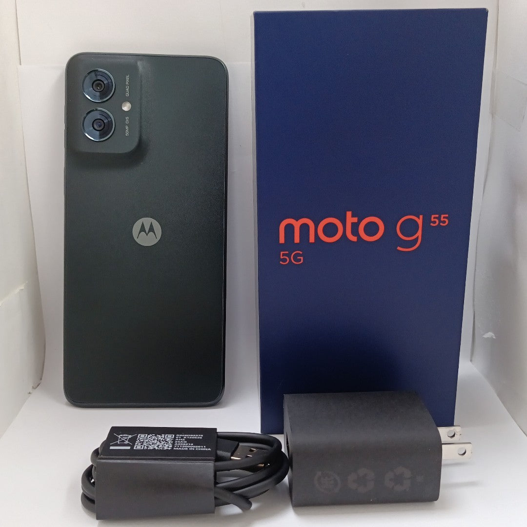 CELULAR MOTOROLA MOTO G55 5G XT2435-1(2024) 256 GB 8 GB RAM (SEMINUEVO)