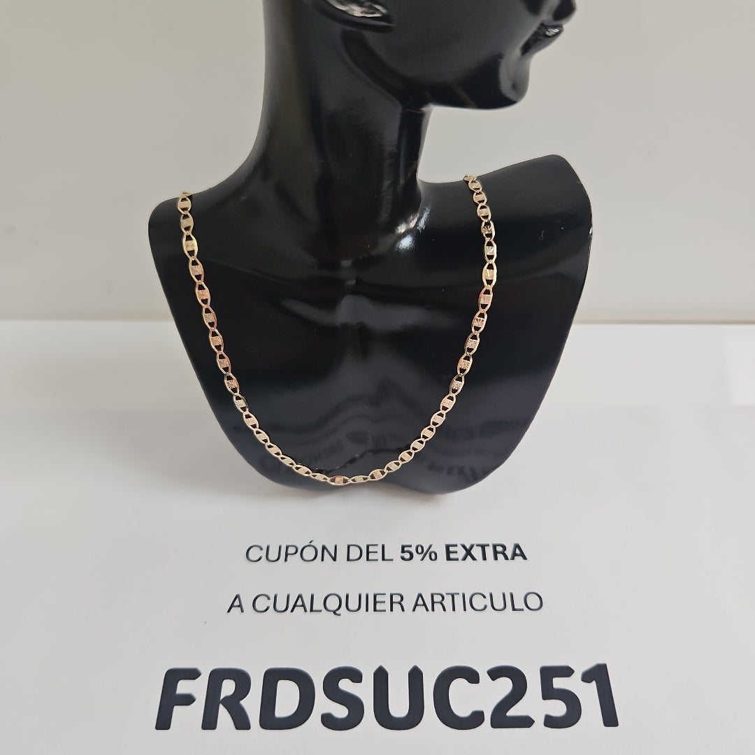 CADENA MARINERA 3.7G 60 CM (NUEVO)