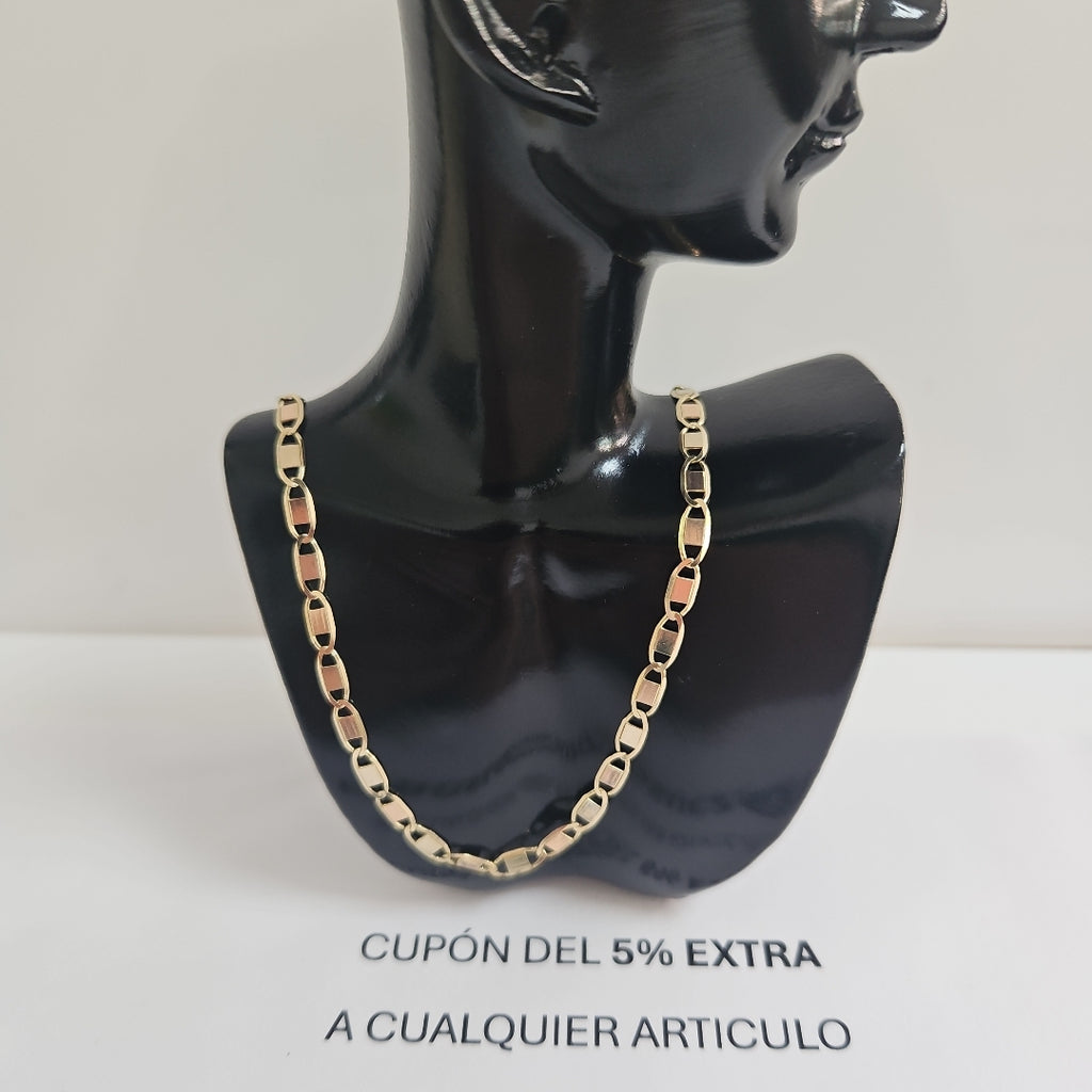 CADENA ESPECIAL MARINERA ESPEJO 6.8G 50 CM (NUEVO)