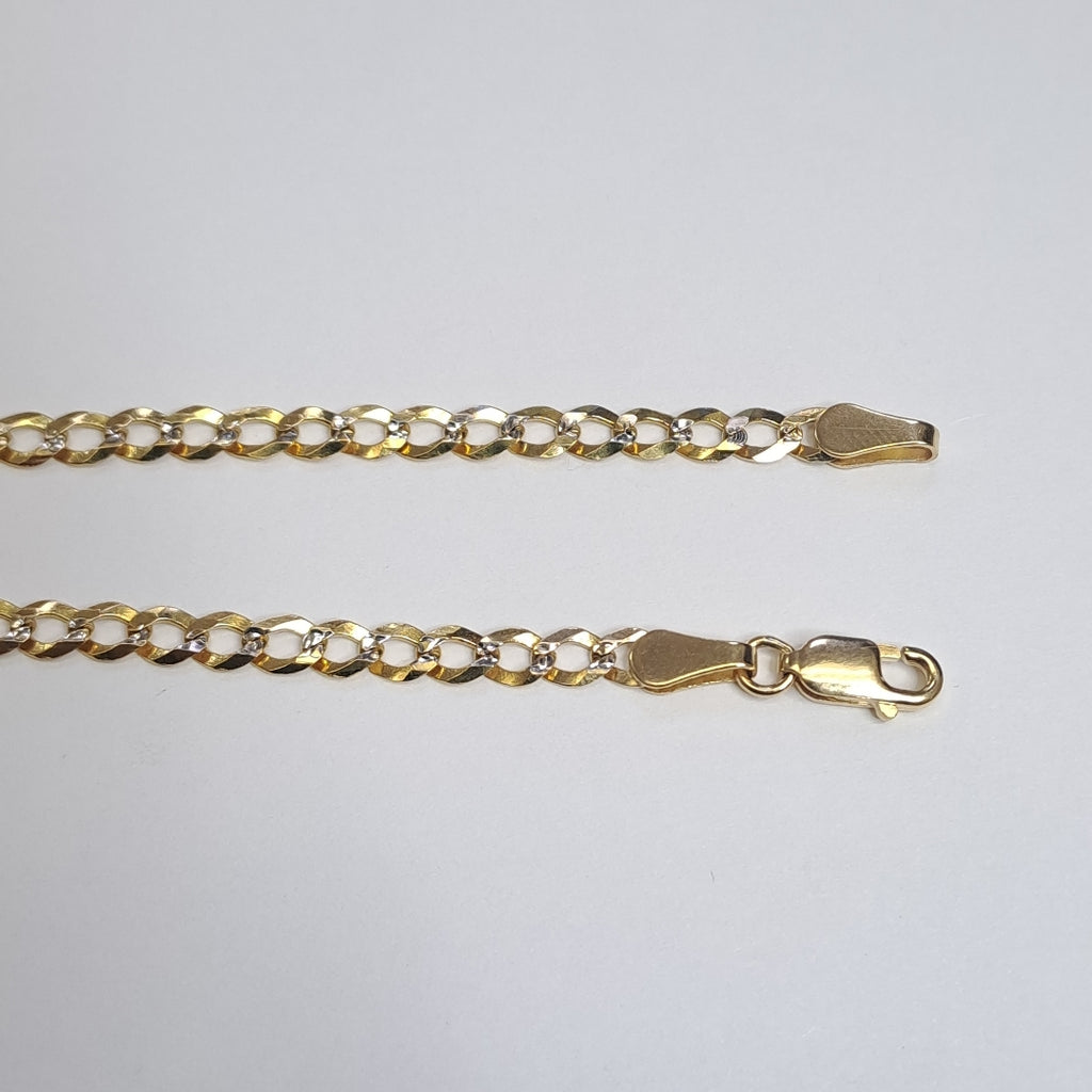 PULSERA BARBADA RODIO 3.1G 18 CM (NUEVO)