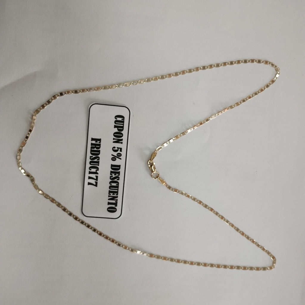 CADENA ESPECIAL MARINERA ESPEJO 3.21G 55 CM (NUEVO)