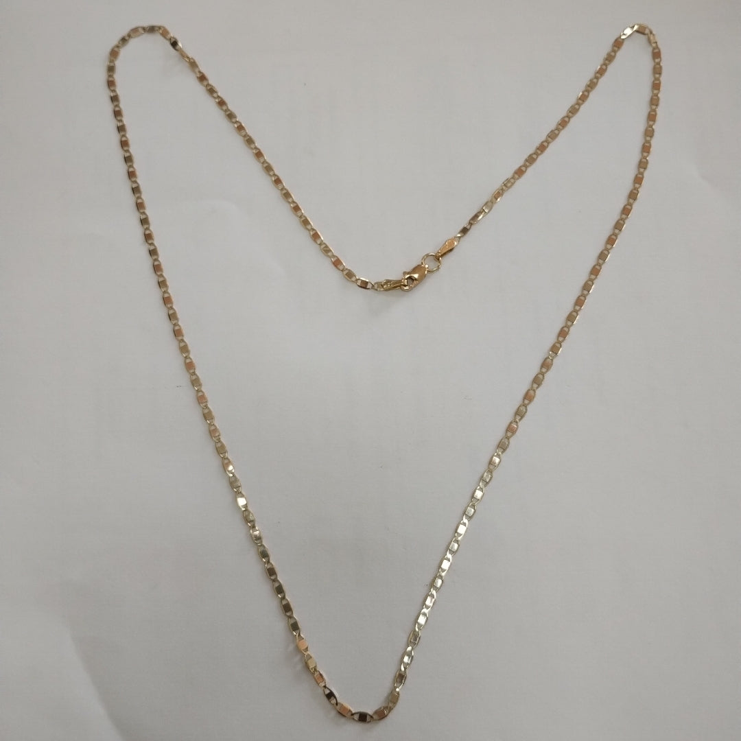 CADENA ESPECIAL MARINERA ESPEJO 3.51G 55 CM (NUEVO)