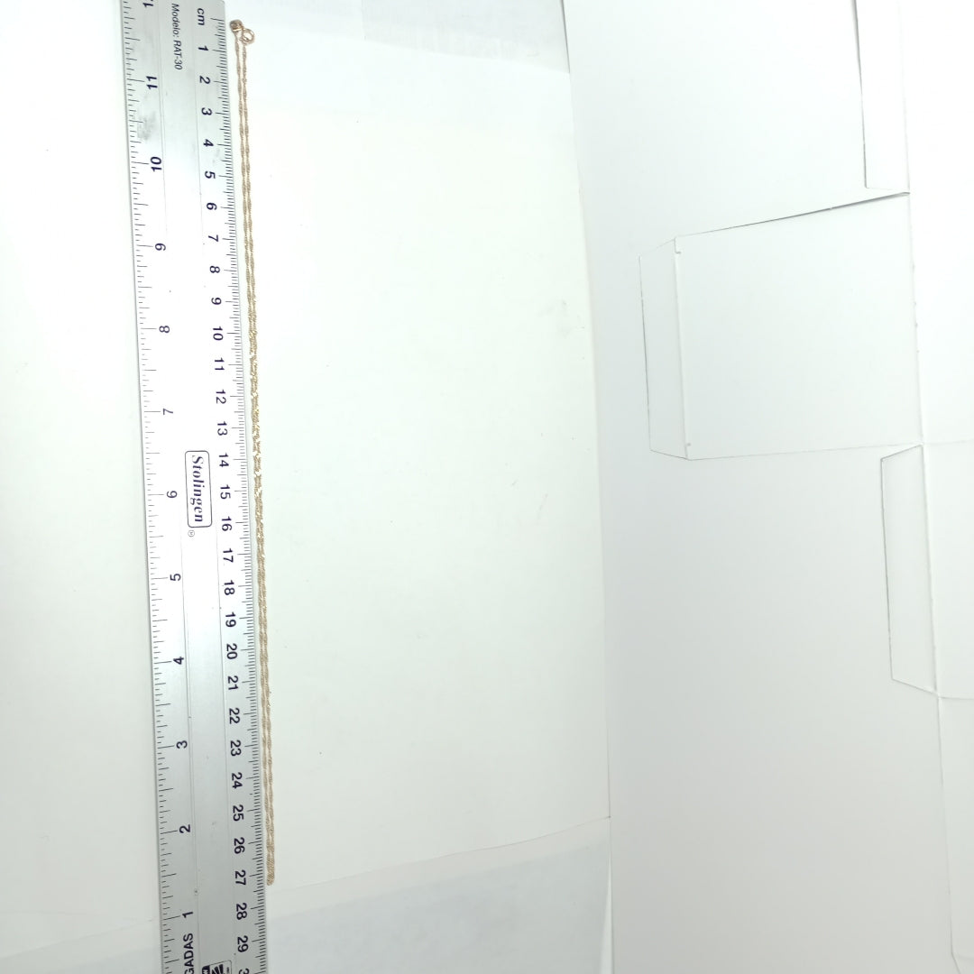 CADENA. ORO. 10 K 1.2 GRMS (SEMINUEVO)