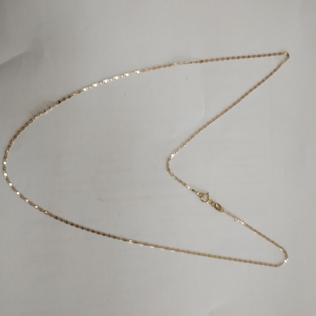 CADENA TEJIDO MARINERO 2.11GR 55 CM (NUEVO)