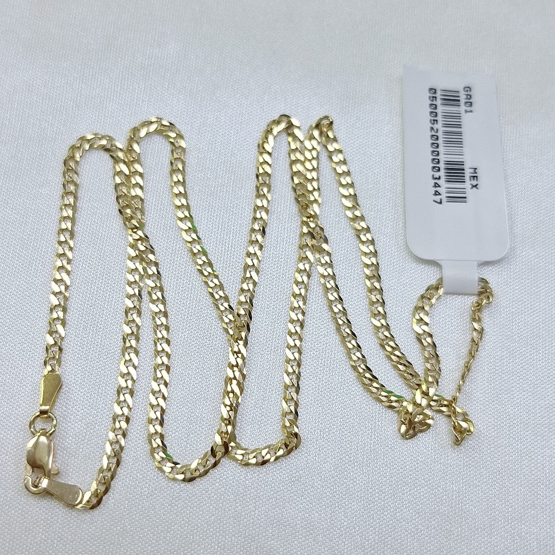 CADENA BARBADO 5.51GR 50 CM 14K (NUEVO)