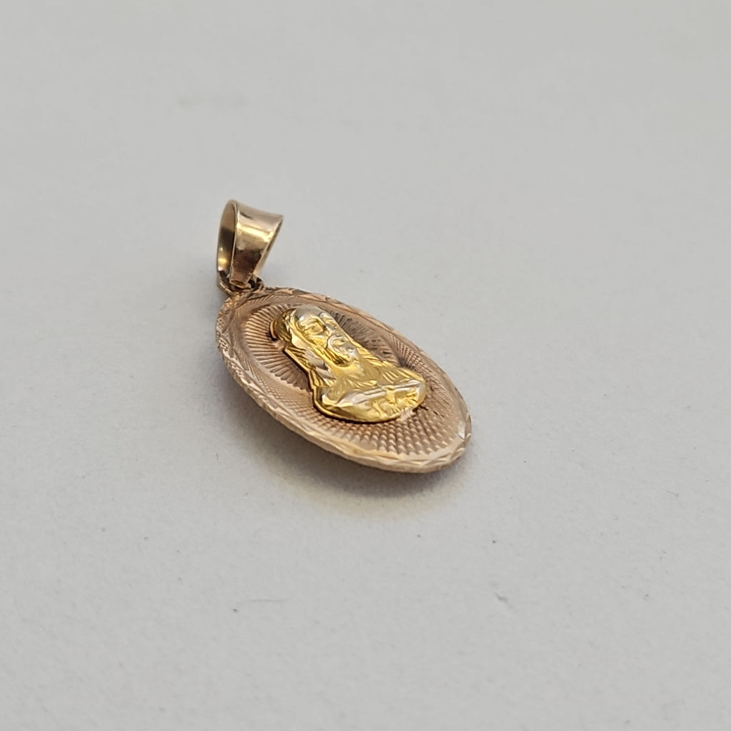 K1 1,50 GRMS 10 K ESPECIFICACIONES COMPLEMENTARIAS MEDALLA RELIGIOSA (SEMINUEVO)