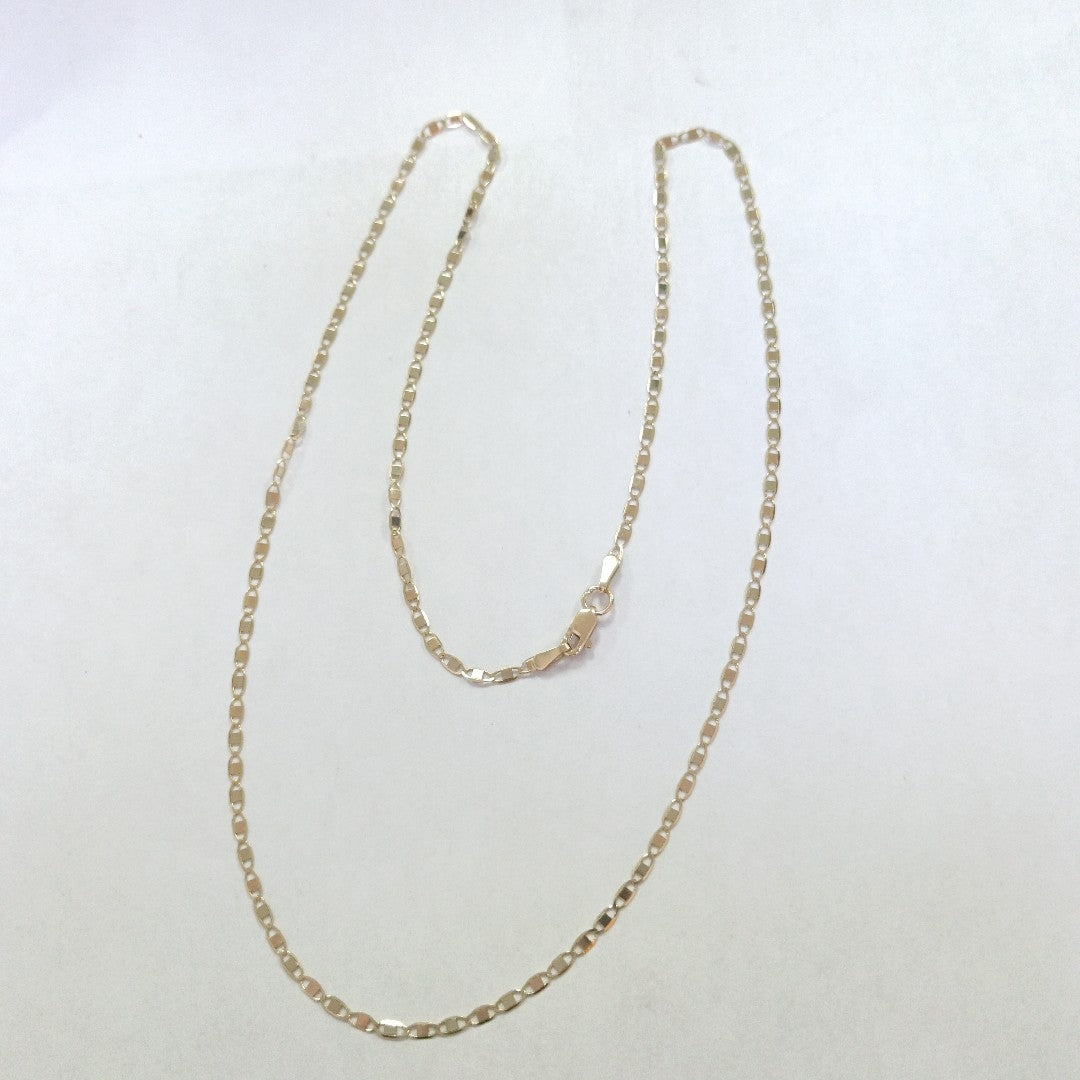 CADENA ESPECIAL MARINERA ESPEJO 3.61G 55 CM (NUEVO)