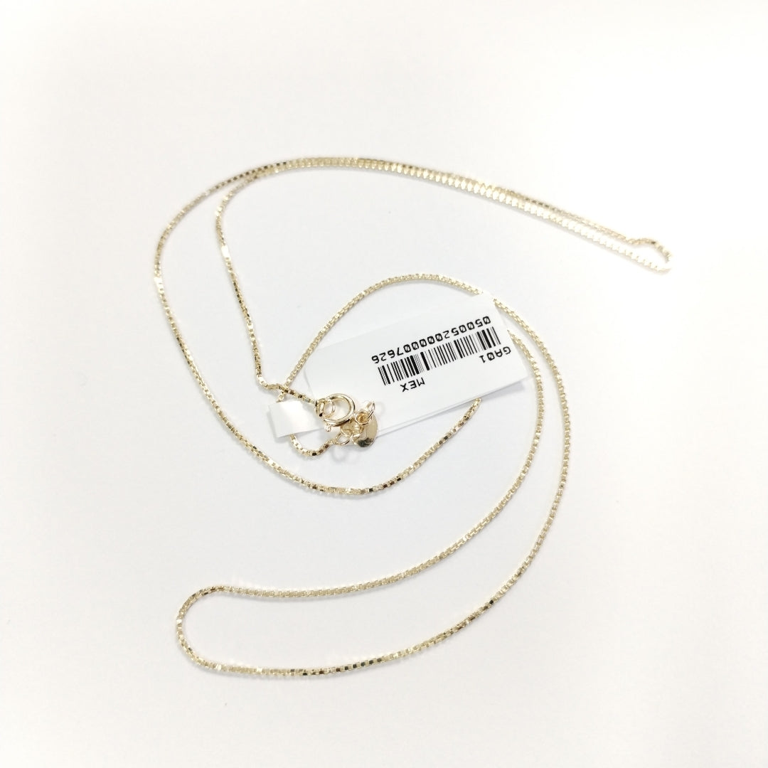 CADENA VENECIANA 2.3G 55 CM (NUEVO)