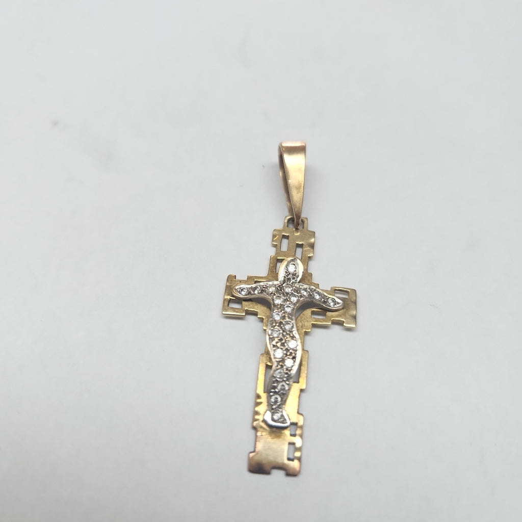 MEDALLA RELIGIOSA. ORO. 14 K 4 GRMS (SEMINUEVO)