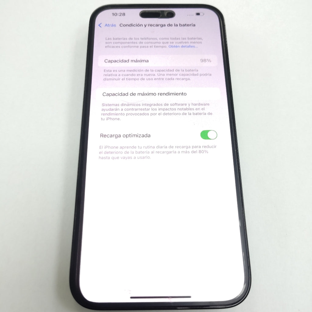 CELULAR APPLE IPHONE 14 PRO MAX A2893 256 GB 6 GB RAM (SEMINUEVO)