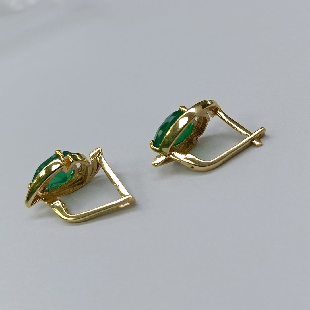 BROQUELES ORO 14K 4.7 (NUEVO)