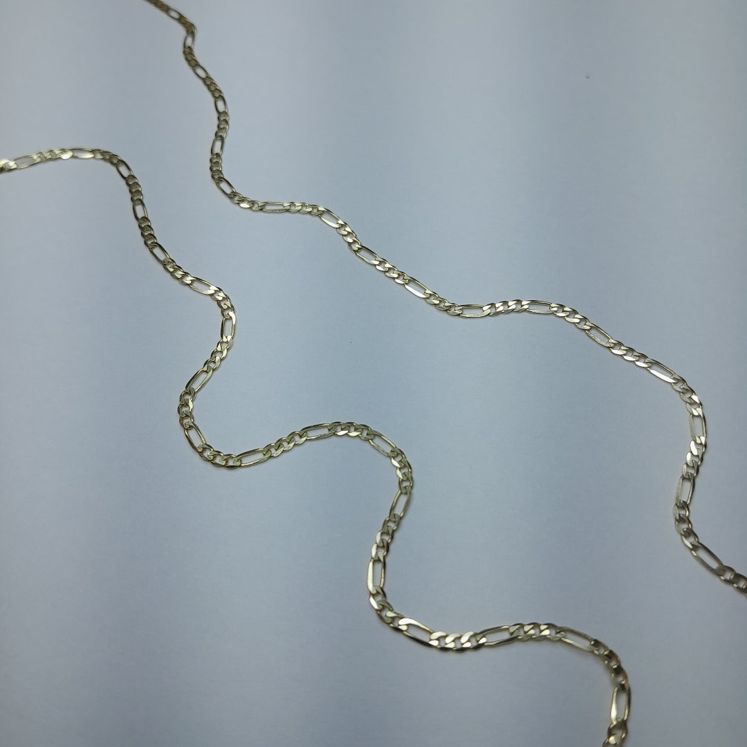 CADENAS CARTIER 3 1 AMARILLA ORO 14K 3.3 (NUEVO)