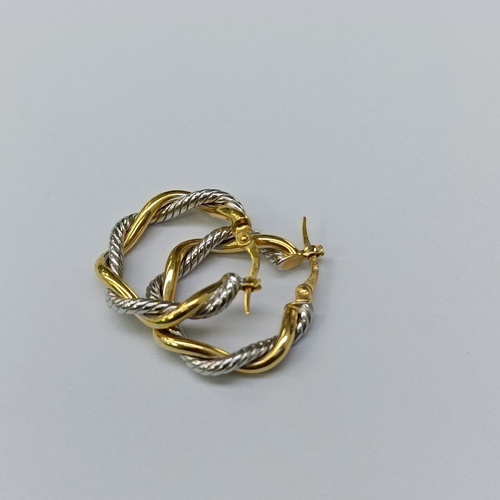 10419ARR00000B3114 FRD23 ARRACADA 2 LÍNEAS 2 OROS ORO 14K 2.3GRS (NUEVO)