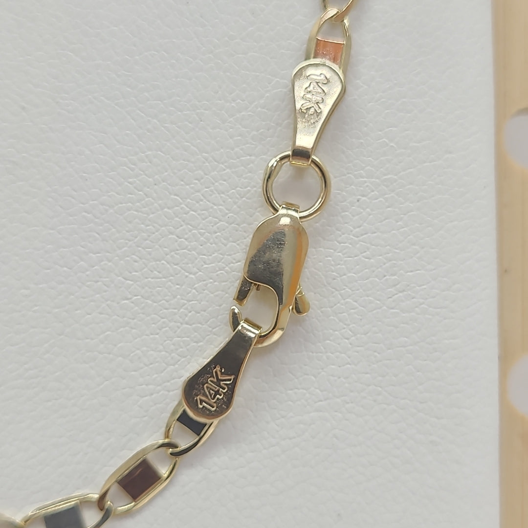 CADENA ESPECIAL MARINERA ESPEJO 7.3G 55 CM (NUEVO)