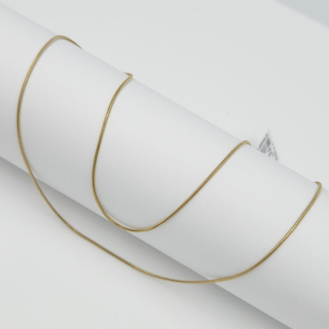 GARGANTILLA. ORO. 14 K 3.1 GRMS (SEMINUEVO)